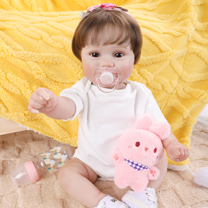 Brastoy Bebê Reborn Pintada Boneca IG542