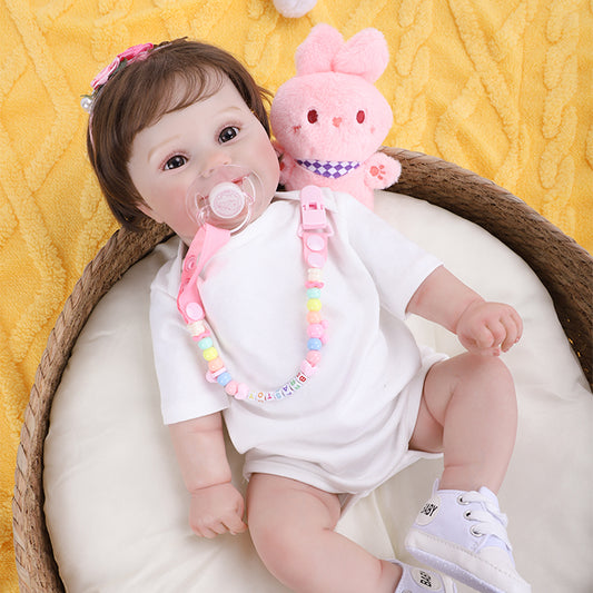 Brastoy Bebê Reborn Pintada Boneca IG542