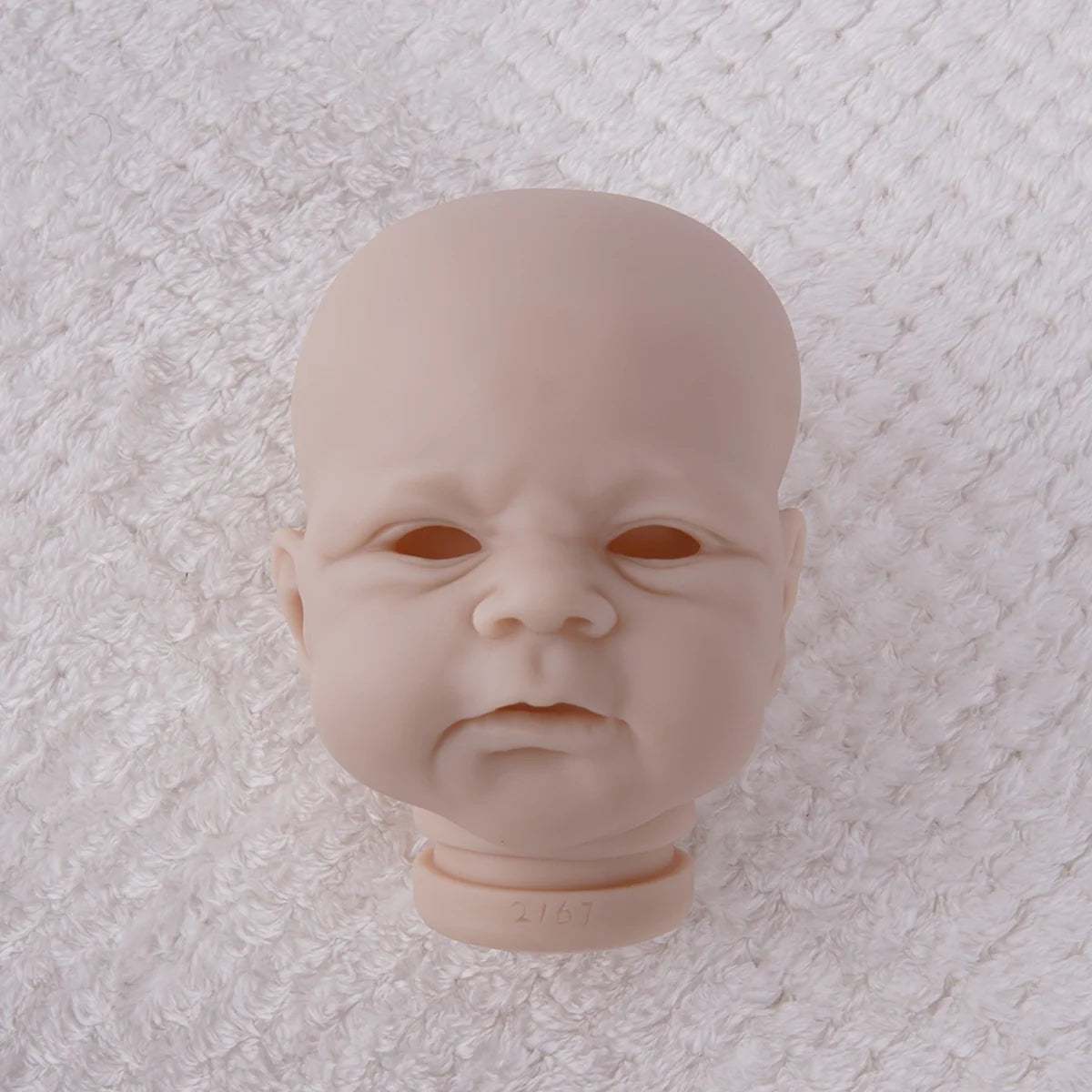 Bebê Reborn Boneca Silicone Sem Pintura Artesanal DIY Realista Criação Livre 48cm Brastoy