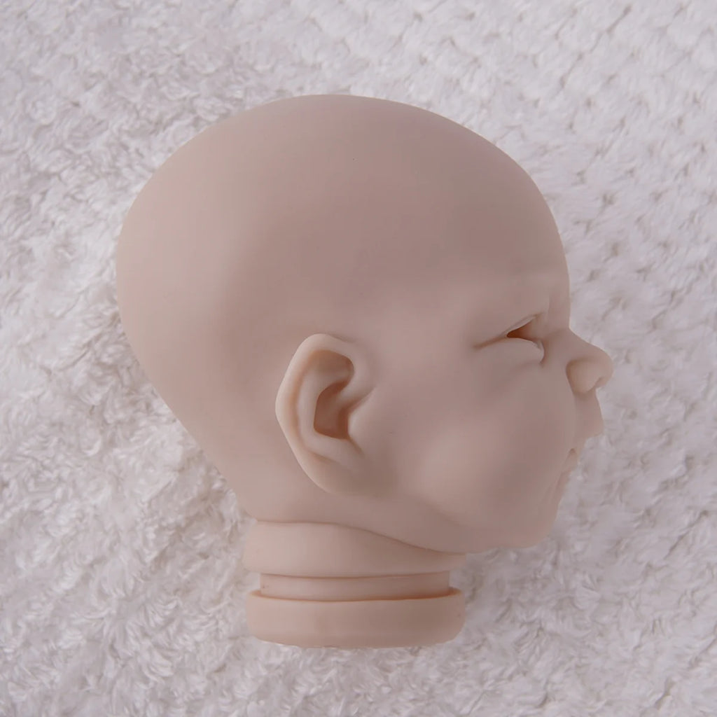 Bebê Reborn Boneca Silicone Sem Pintura Artesanal DIY Realista Criação Livre 48cm Brastoy