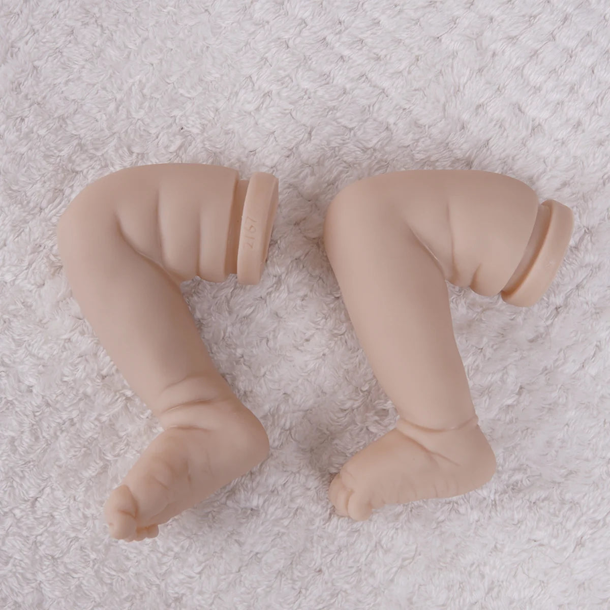 Bebê Reborn Boneca Silicone Sem Pintura Artesanal DIY Realista Criação Livre 48cm Brastoy