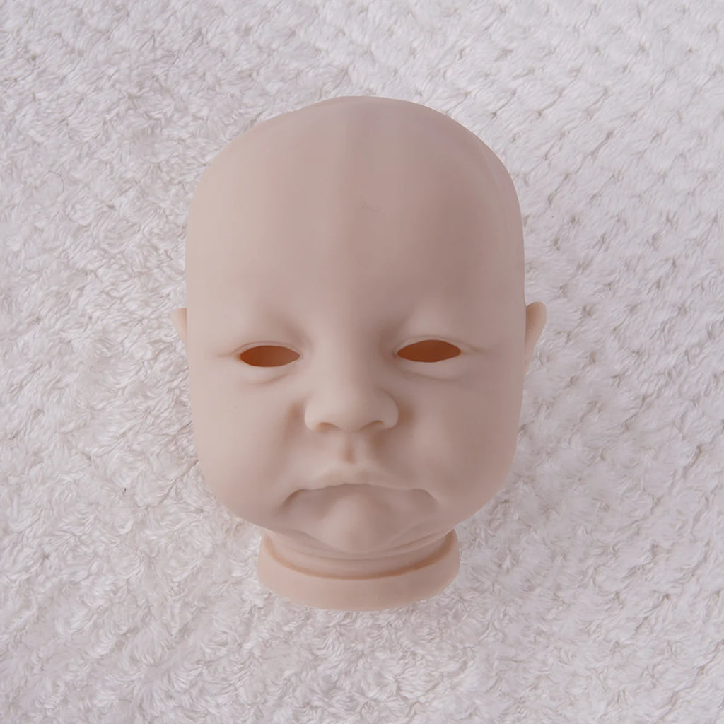 Bebê Reborn Boneca Silicone Sem Pintura Artesanal DIY Realista Criação Livre 48cm Brastoy