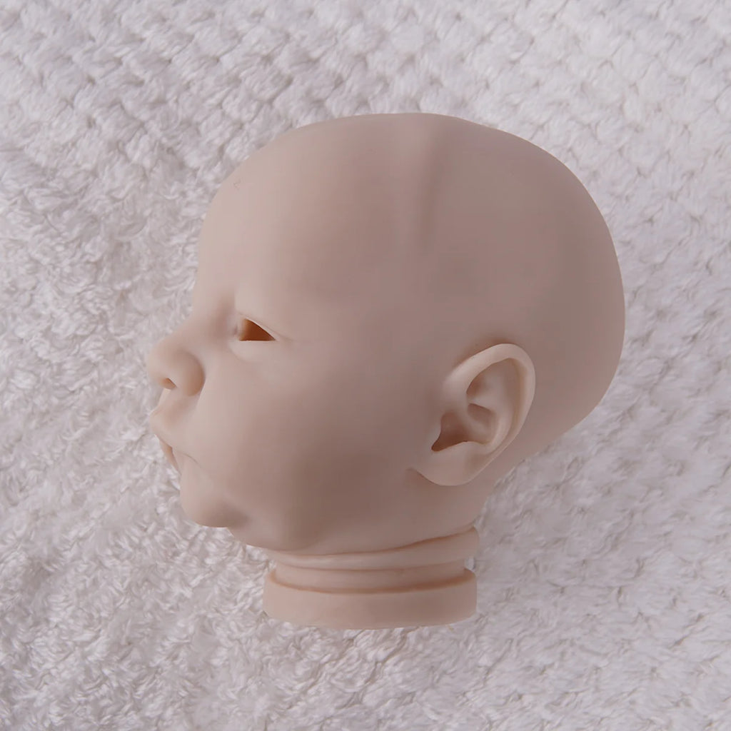 Bebê Reborn Boneca Silicone Sem Pintura Artesanal DIY Realista Criação Livre 48cm Brastoy