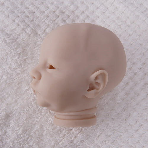 Bebê Reborn Boneca Silicone Sem Pintura Artesanal DIY Realista Criação Livre 48cm Brastoy