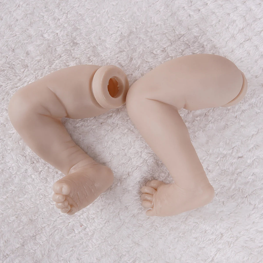 Bebê Reborn Boneca Silicone Sem Pintura Artesanal DIY Realista Criação Livre 48cm Brastoy