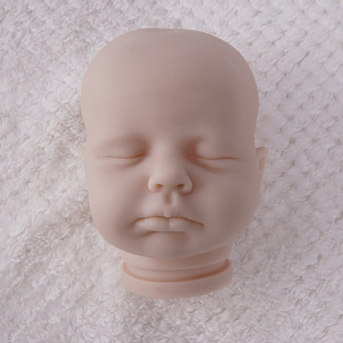 Bebê Reborn Boneca Silicone Sem Pintura Artesanal DIY Realista Criação Livre 48cm Brastoy