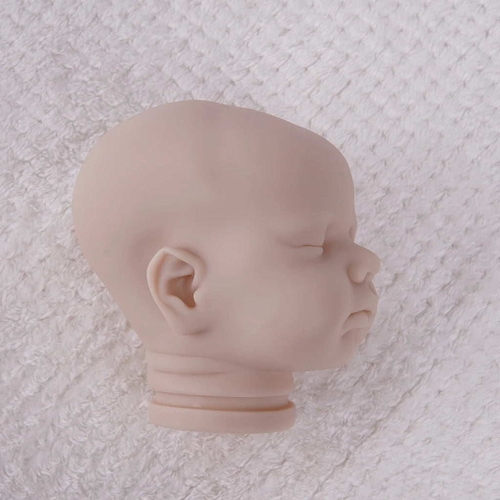 Bebê Reborn Boneca Silicone Sem Pintura Artesanal DIY Realista Criação Livre 48cm Brastoy