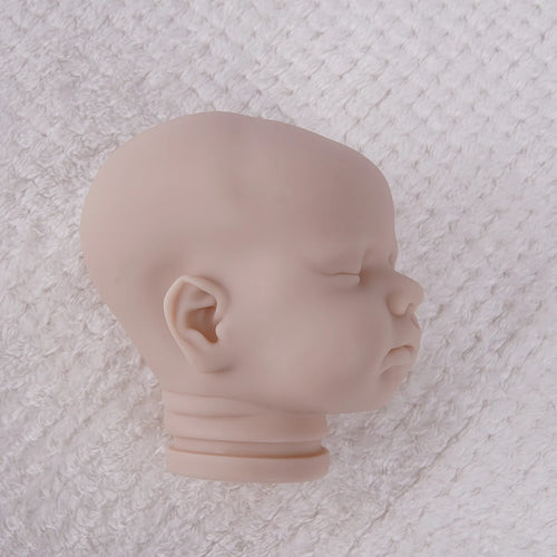 Bebê Reborn Boneca Silicone Sem Pintura Artesanal DIY Realista Criação Livre 48cm Brastoy