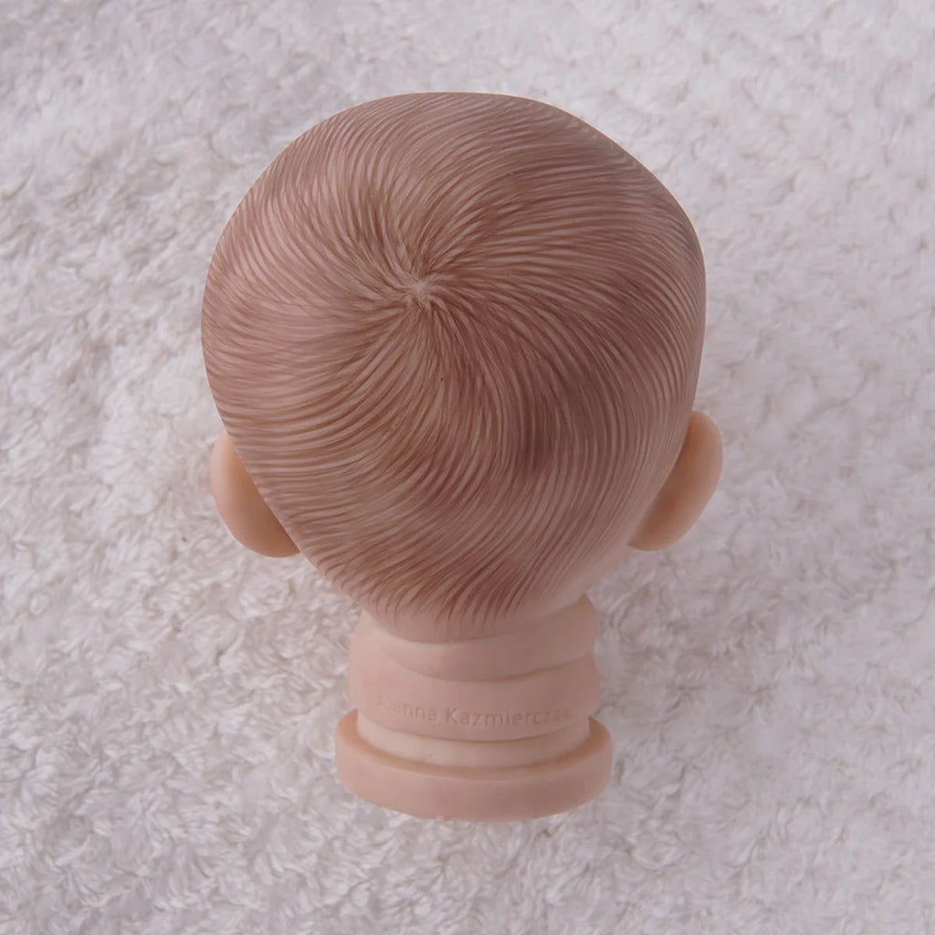 Bebê Reborn Boneca Silicone Com Pintura Artesanal DIY Realista Criação Livre 48cm Brastoy