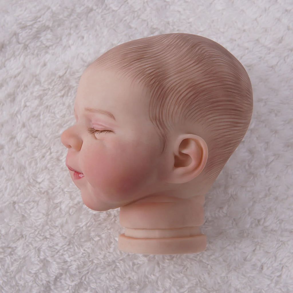 Bebê Reborn Boneca Silicone Com Pintura Artesanal DIY Realista Criação Livre 48cm Brastoy