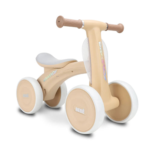 Bicicleta De Equilíbrio Infantil Andador Sem Pedal 4 Rodas Brastoy
