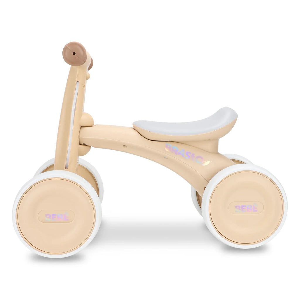 Bicicleta De Equilíbrio Infantil Andador Sem Pedal 4 Rodas Brastoy