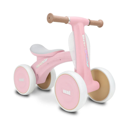 Bicicleta De Equilíbrio Infantil Andador Sem Pedal 4 Rodas Brastoy