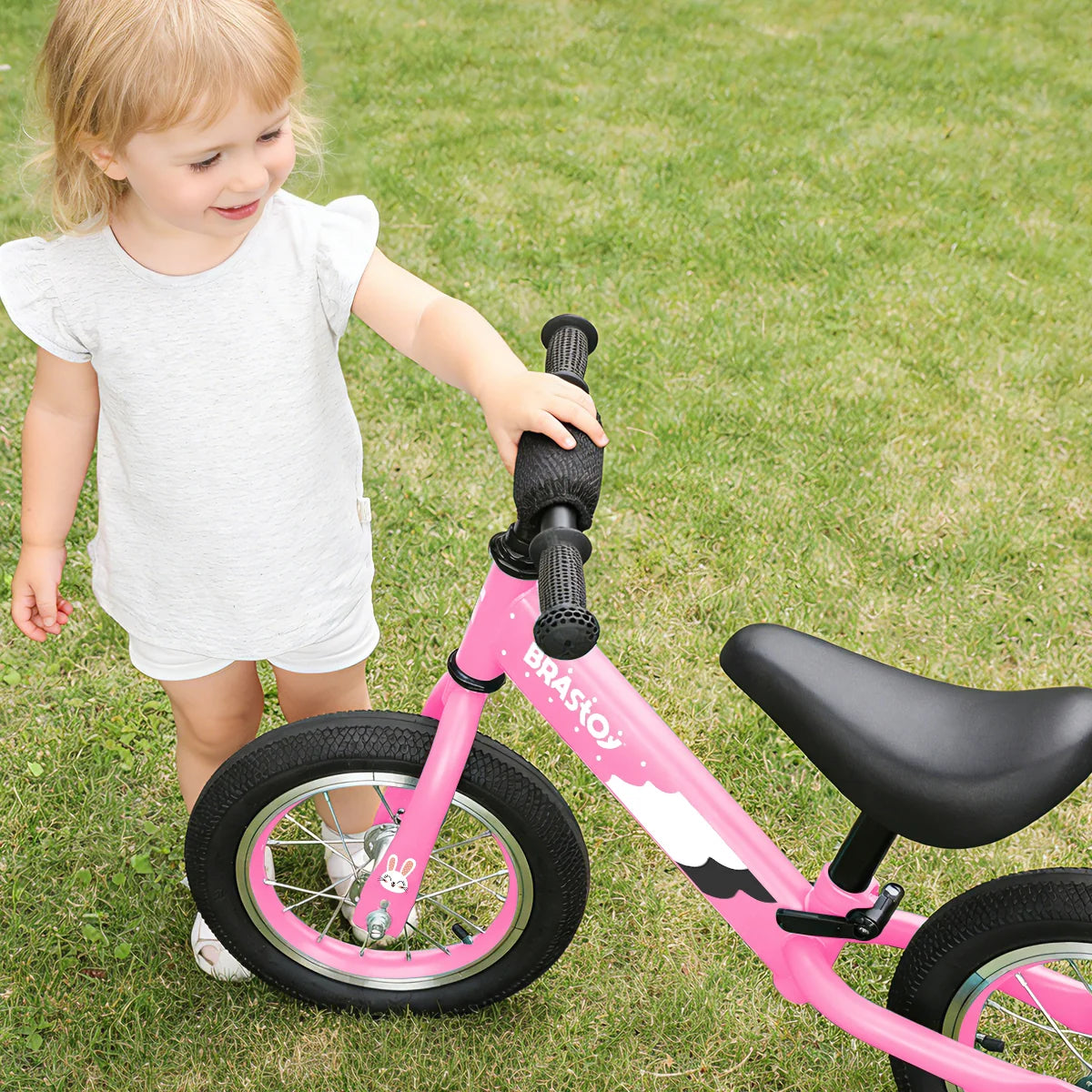 Bicicleta Equilíbrio Infantil Andador Sem Pedal Criança balance Bike 2 a 5 anos Brastoy