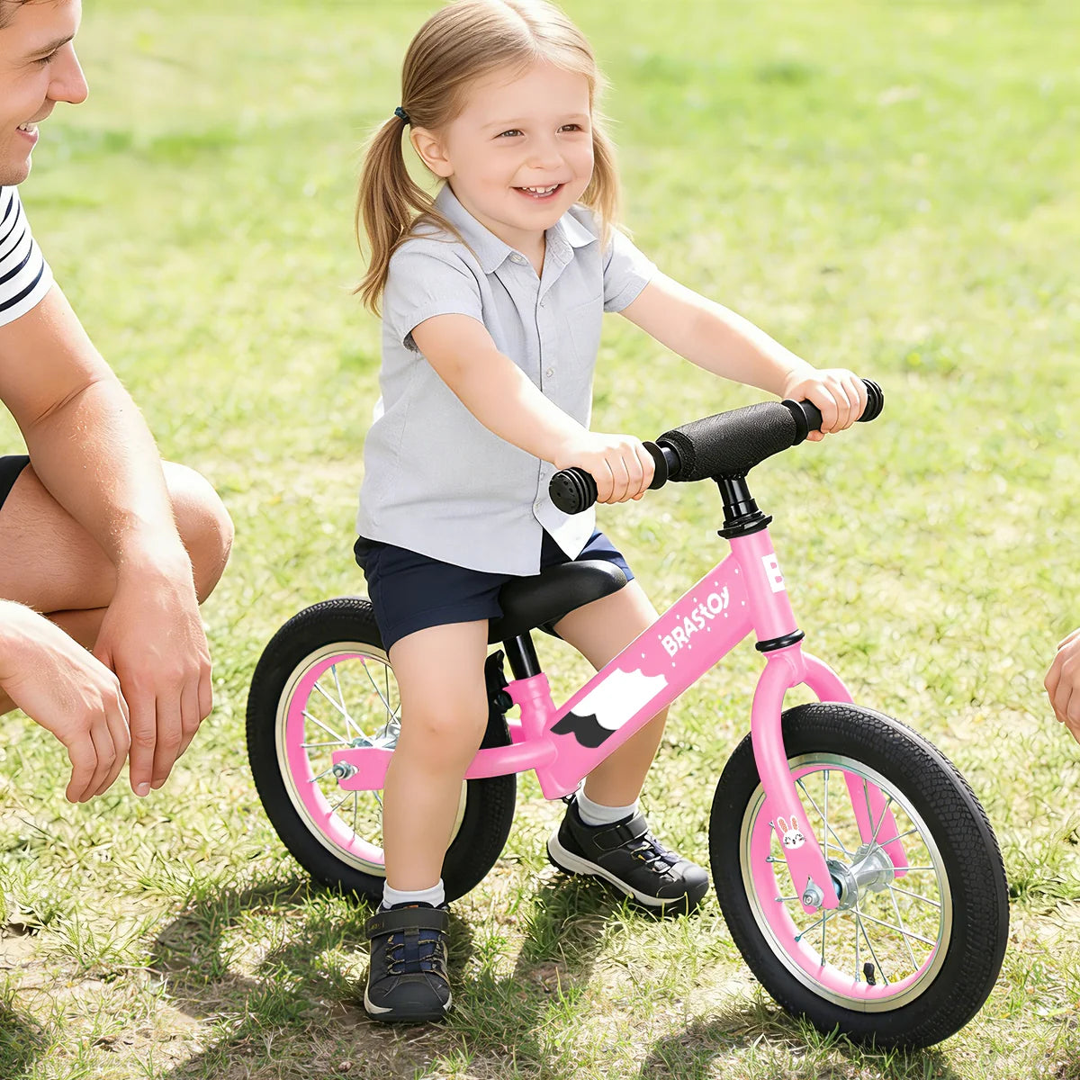 Bicicleta Equilíbrio Infantil Andador Sem Pedal Criança balance Bike 2 a 5 anos Brastoy