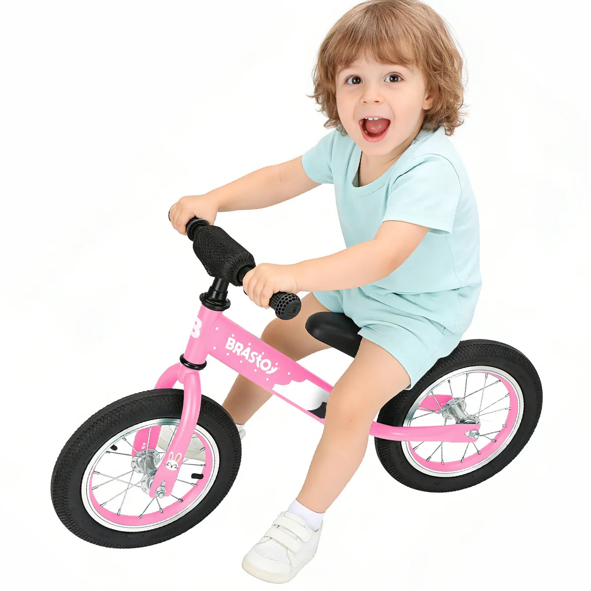 Bicicleta Equilíbrio Infantil Andador Sem Pedal Criança balance Bike 2 a 5 anos Brastoy