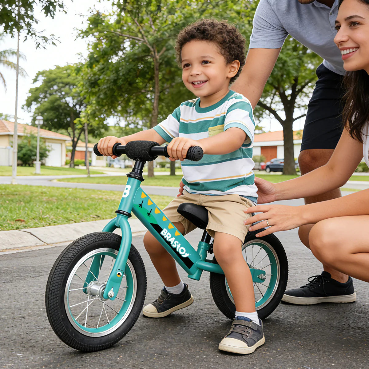 Bicicleta Equilíbrio Infantil Andador Sem Pedal Criança balance Bike 2 a 5 anos Brastoy