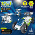 Blocos De Construção Robô Solar Car Veículos Brinquedos Educativos Para Crianças 12 Em 1 Brastoy