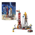 Bloco de Montar Nave Espacial 494 peças Decoração Brinquedo Educativo Infantil Adolescente Adulto Conjunto de Construção