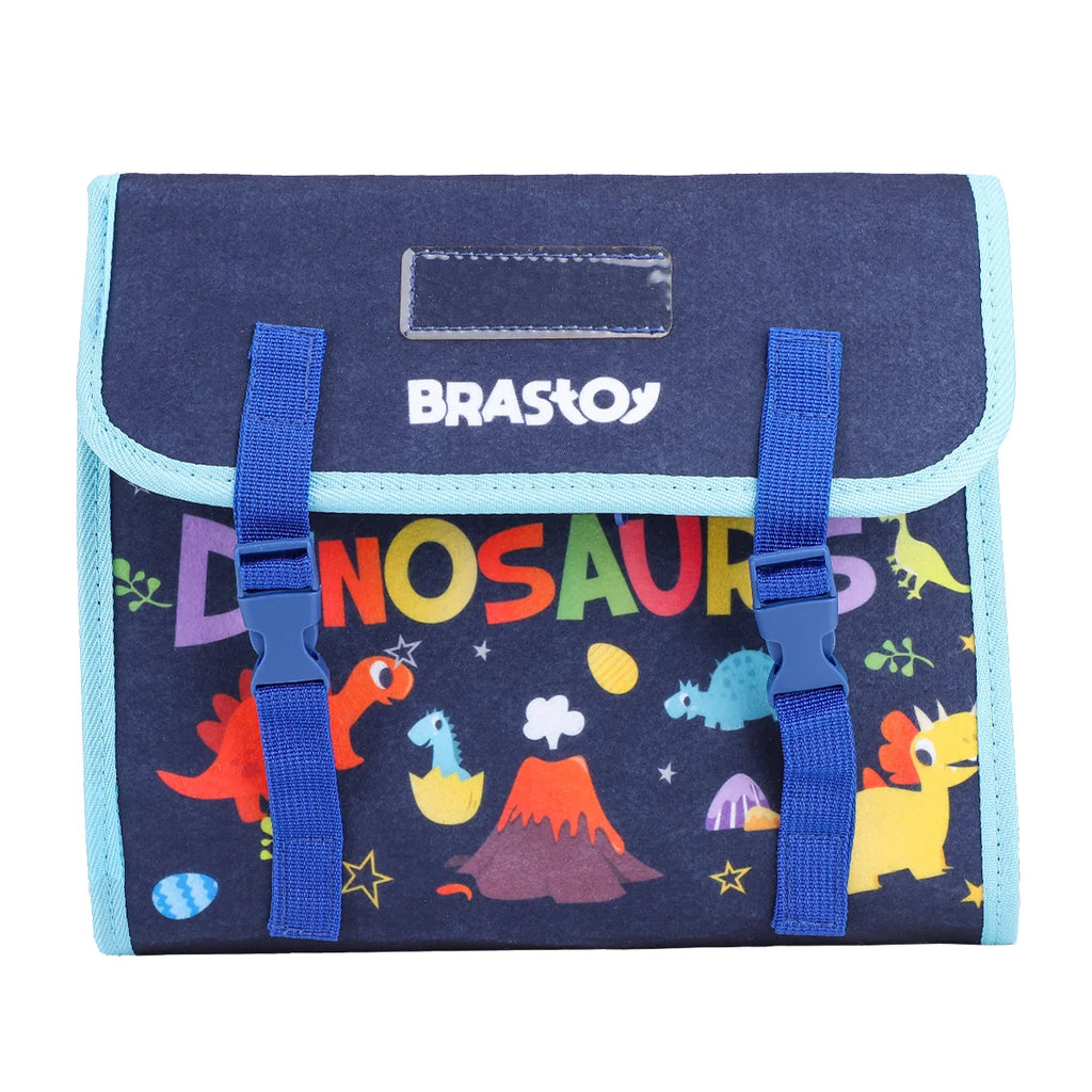 Brinquedo Educativo Infantil Brastoy Maleta de Atividades Aprendizados Pedagógica Montessori Sensorial Diversão para Bebês Crianças