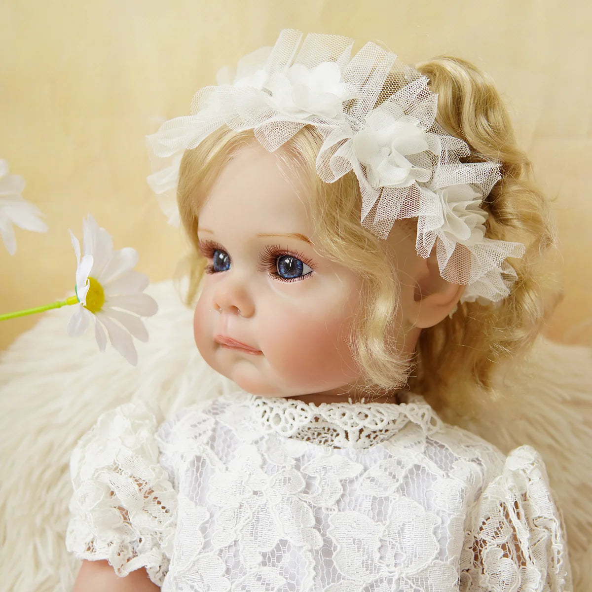 Boneca Bebê Reborn Realista 55cm Original Kit Acessórios Conjunto Roupa Mamadeira Chupeta Pelúcia Fralda Certidão