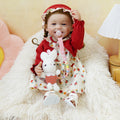 Boneca Bebê Reborn Realista 55cm Original Kit Acessórios Conjunto Roupa Mamadeira Chupeta Pelúcia Fralda Certidão