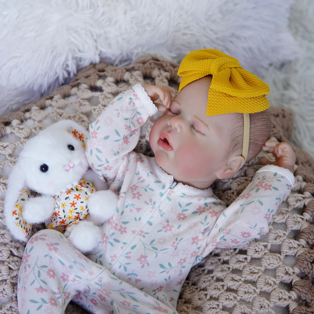 Boneca Bebê Reborn Brastoy Silicone Realista 48cm Kit Acessórios Conjunto Roupa Mamadeira Chupeta Pelúcia Fralda Certidão