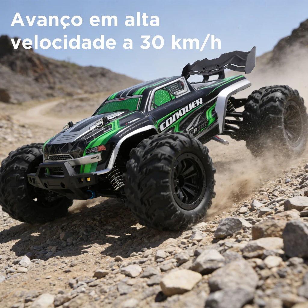 Buggy De Controle Remoto Brinquedo Carrinho de Alta Velocidade 50km 4x4 Veiculo Carro Dirigibilidade Perfeita