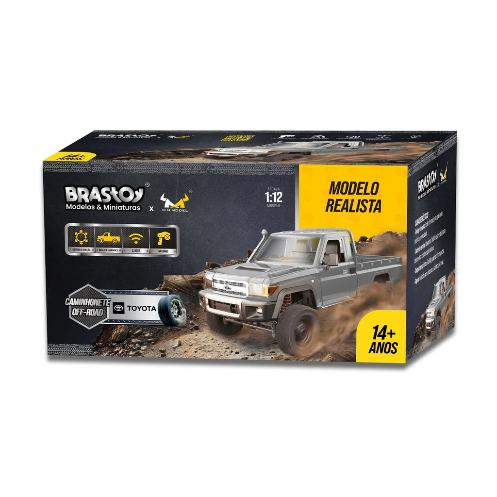 Carrinho Controle Remoto Carro Picape Monster Car Off Road Brastoy