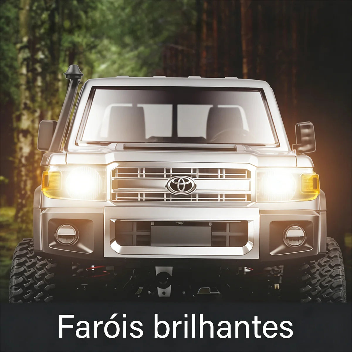 Carrinho Controle Remoto Carro Picape Monster Car Off Road Brastoy