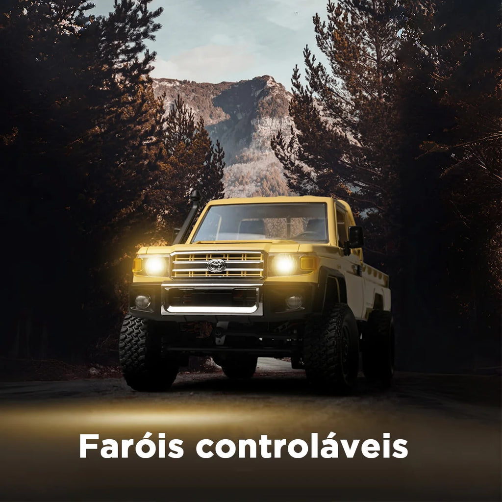 Carrinho Controle Remoto Carro Picape Monster Car Off Road Brastoy