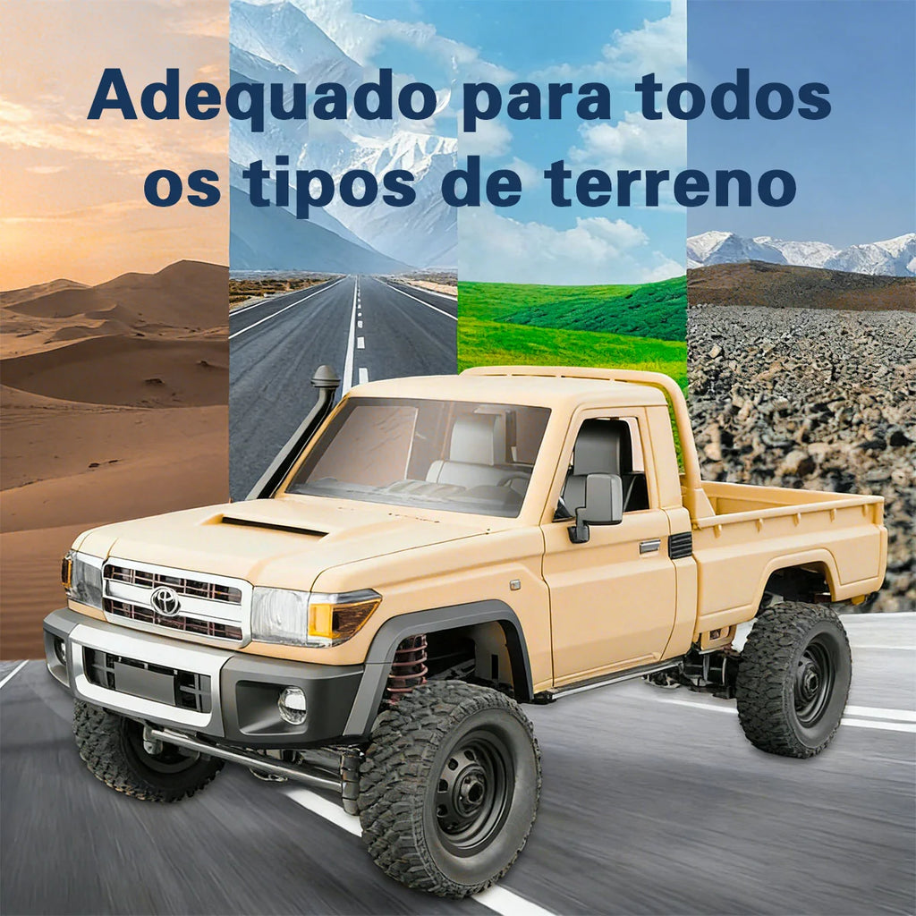 Carrinho Controle Remoto Carro Picape Monster Car Off Road Brastoy