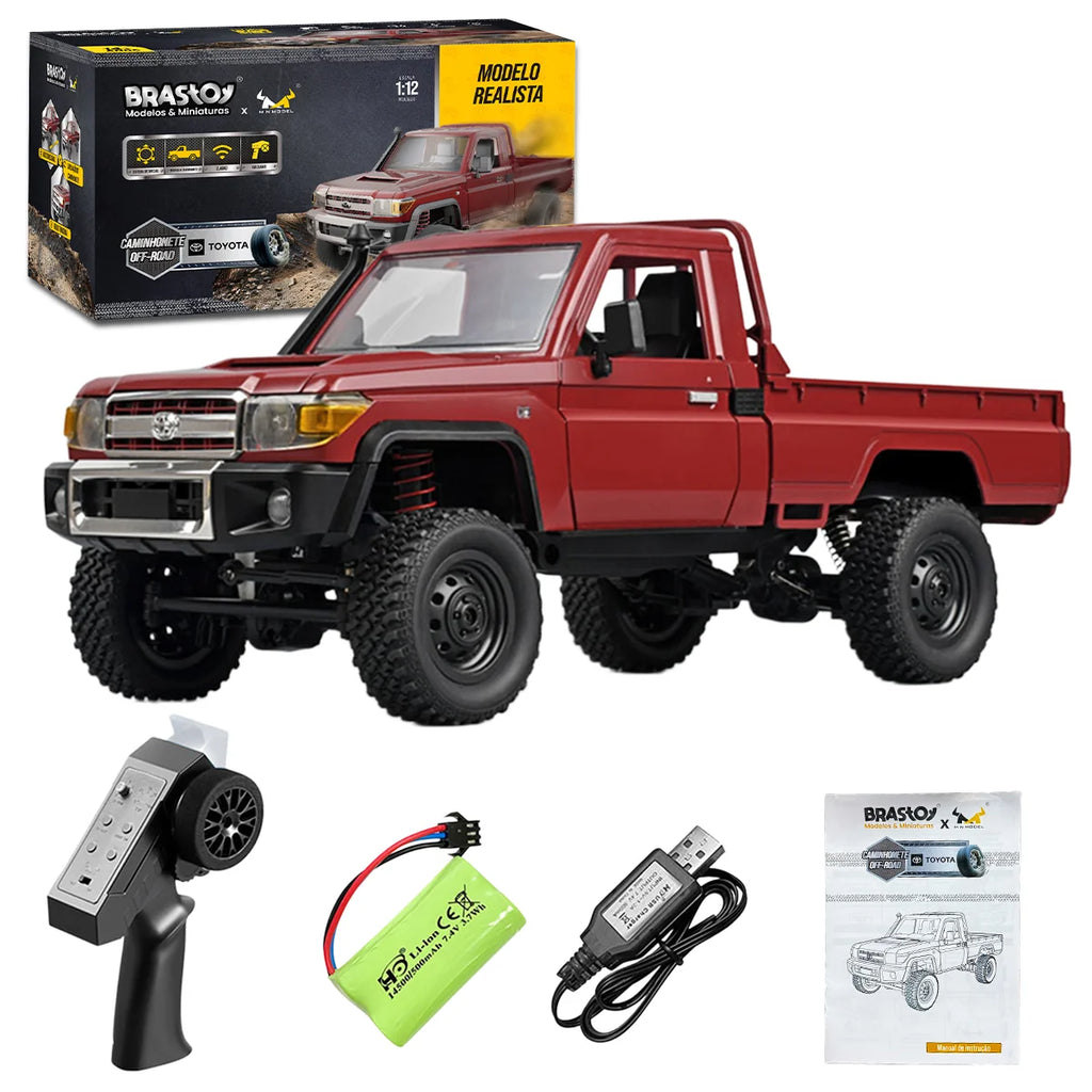 Carrinho Controle Remoto Carro Picape Monster Car Off Road Brastoy