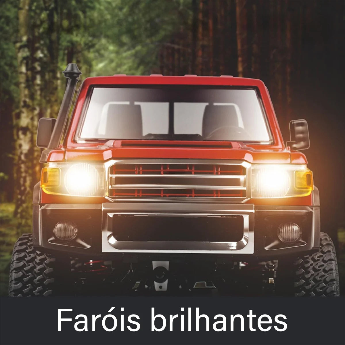 Carrinho Controle Remoto Carro Picape Monster Car Off Road Brastoy
