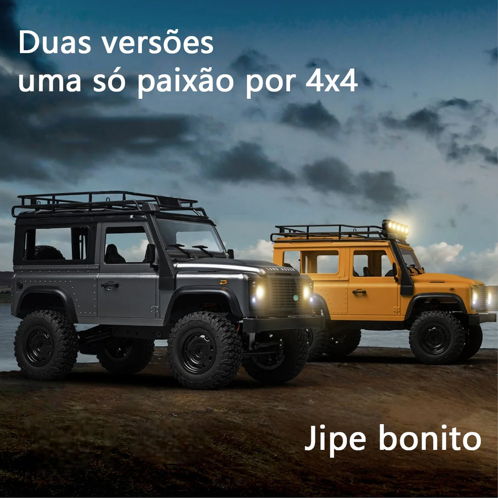 Carro Controle Remoto 4x4 Land Rover Offroad Recarregáve Rc Brastoy