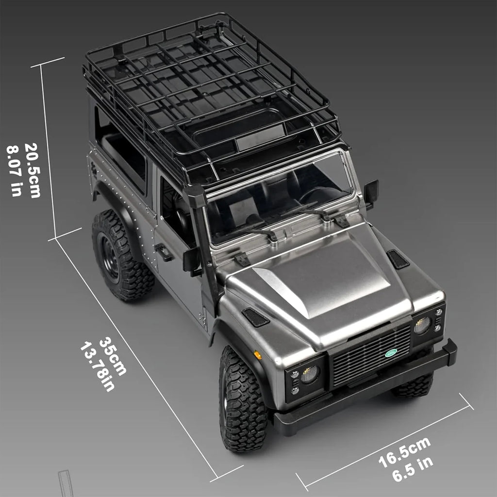 Carro Controle Remoto 4x4 Land Rover Offroad Recarregáve Rc Brastoy