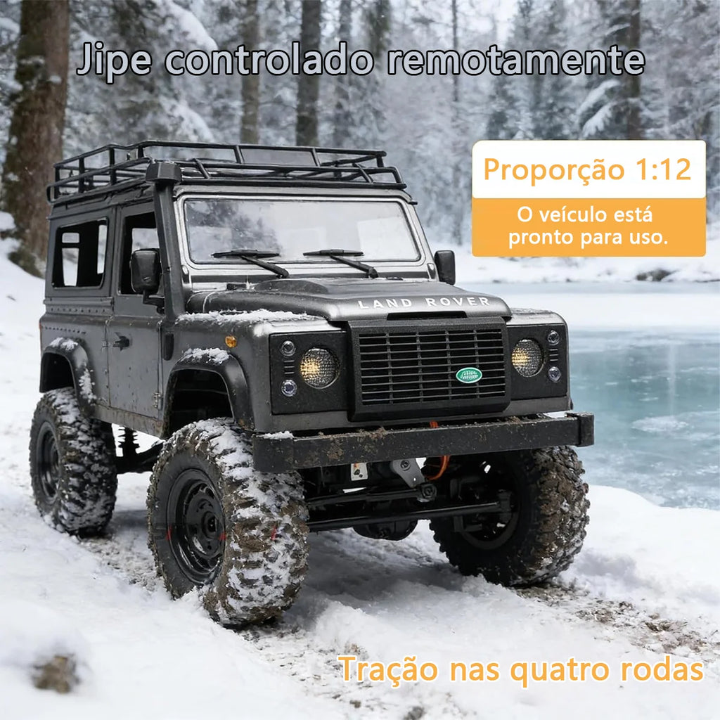 Carro Controle Remoto 4x4 Land Rover Offroad Recarregáve Rc Brastoy