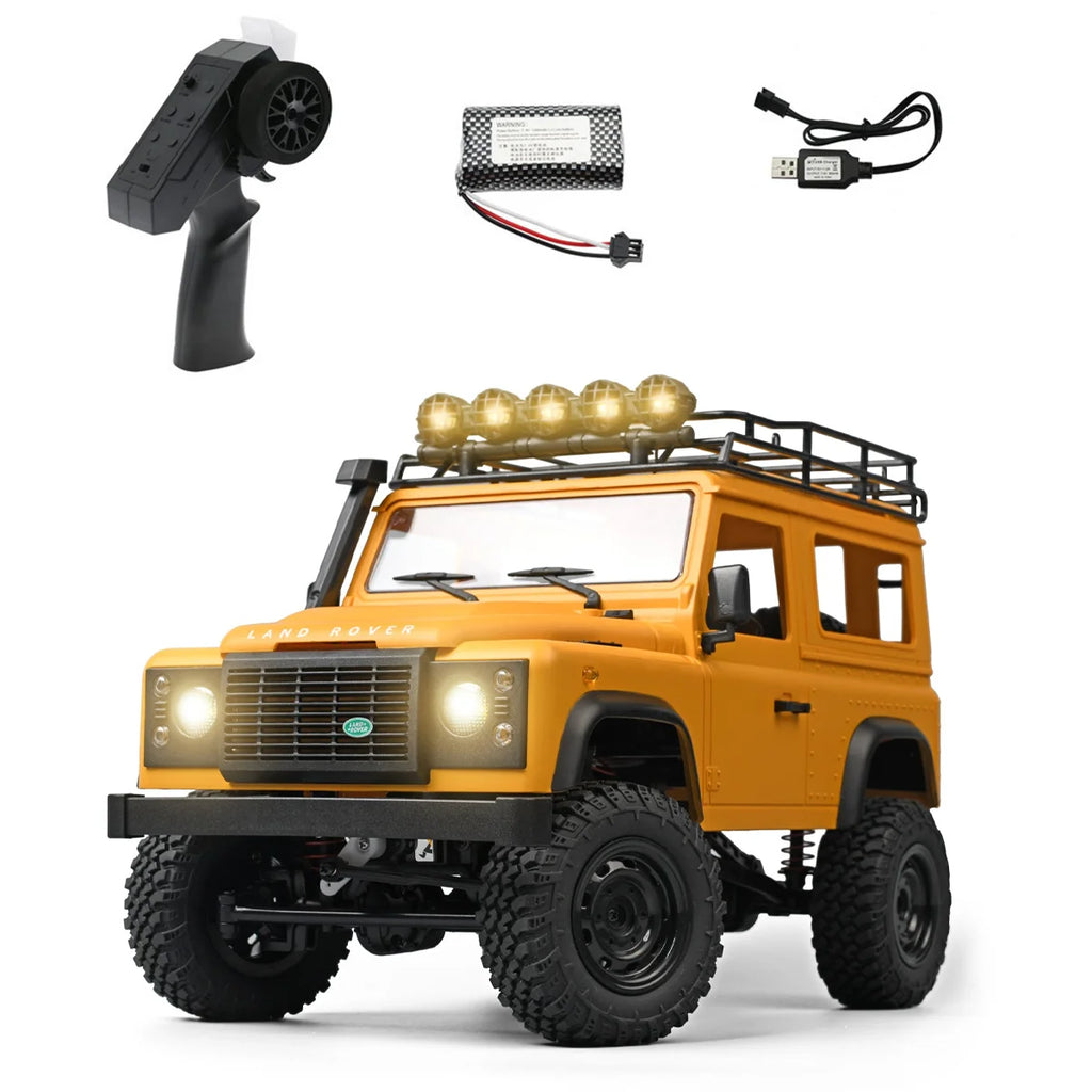 Carro Controle Remoto 4x4 Land Rover Offroad Recarregáve Rc Brastoy