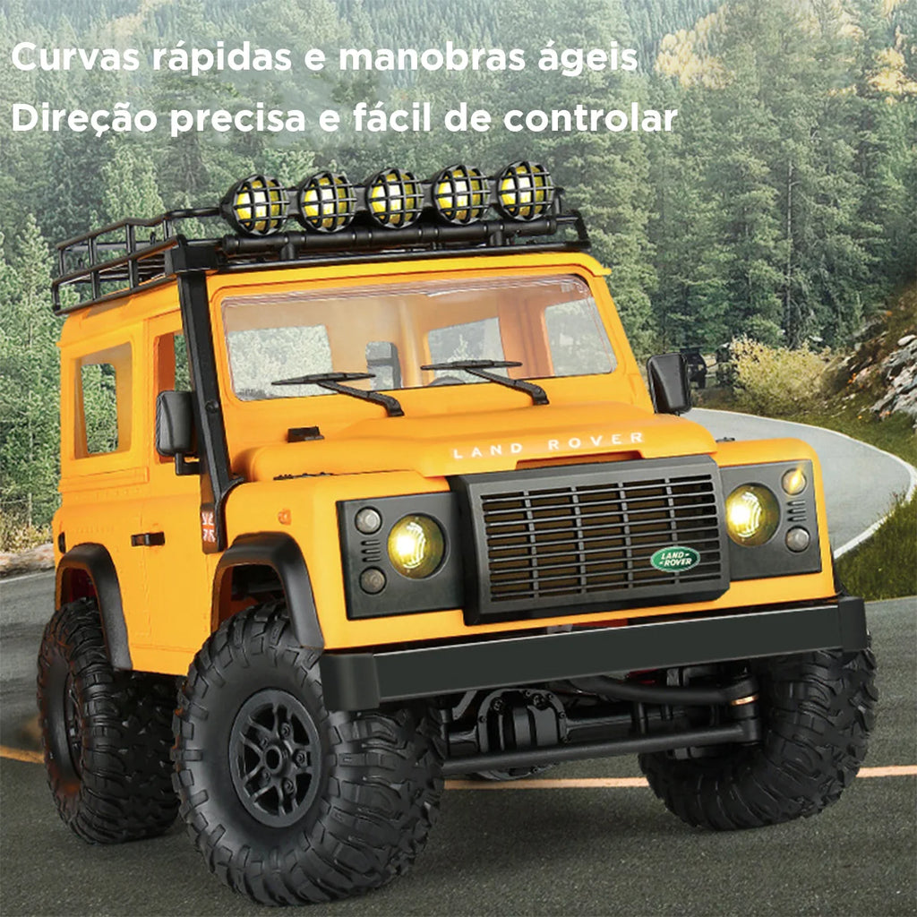 Carro Controle Remoto 4x4 Land Rover Offroad Recarregáve Rc Brastoy