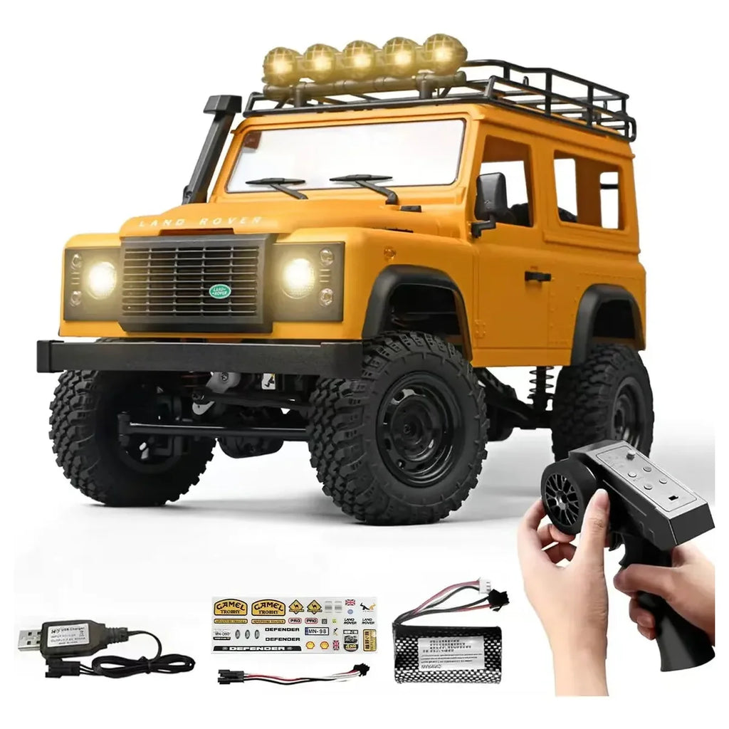 Carro Controle Remoto 4x4 Land Rover Offroad Recarregáve Rc Brastoy